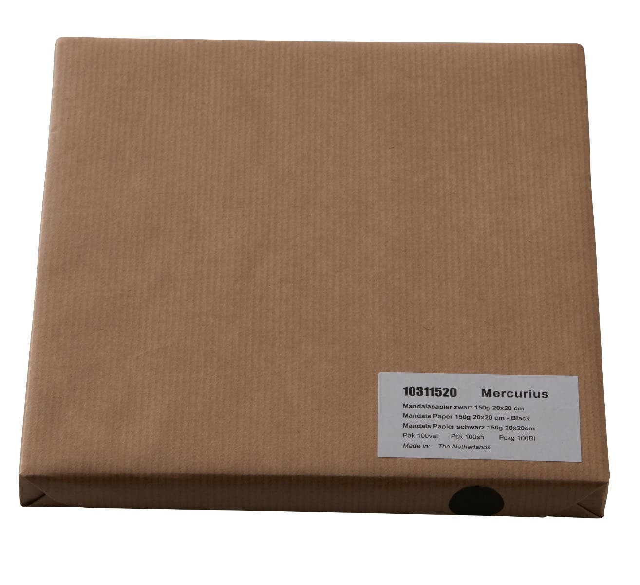 Mandala Paper Black - 100 sheets - 160 g - 7.9"x7.9" image
