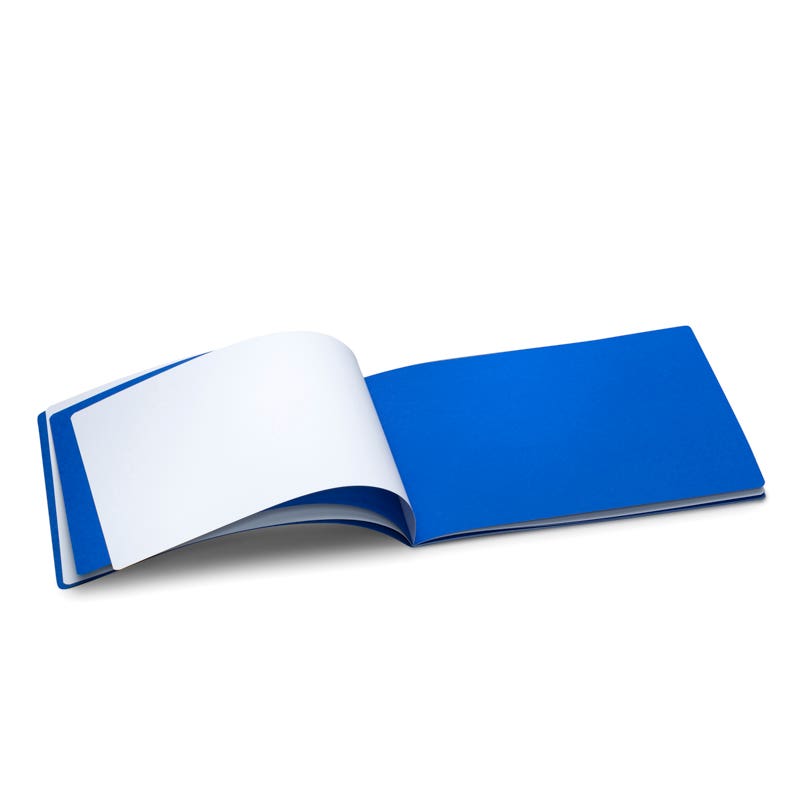 Astronomy Main Lesson Books 12.6"x9.45" - staple - landscape - pack of 10 - Blue image