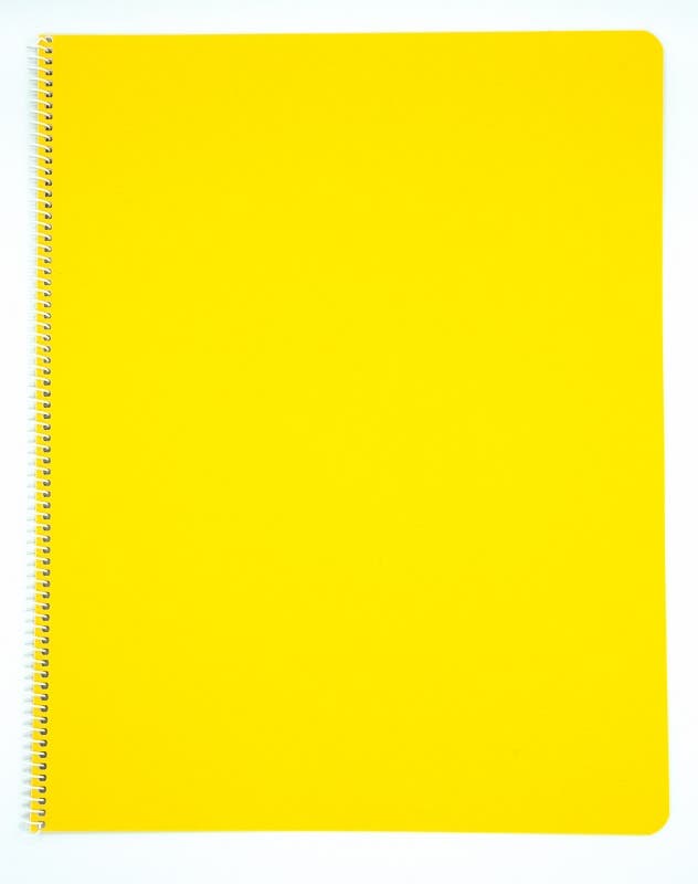 Literacy Lined/Blank Main Lesson Books - Yellow image