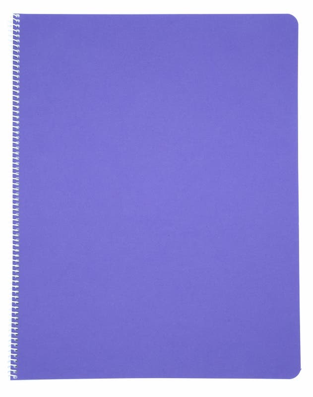 Literacy Lined/Blank Main Lesson Books - Purple image