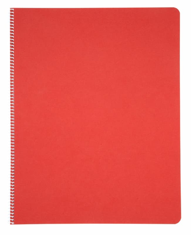 Literacy Lined/Blank Main Lesson Books - Red image