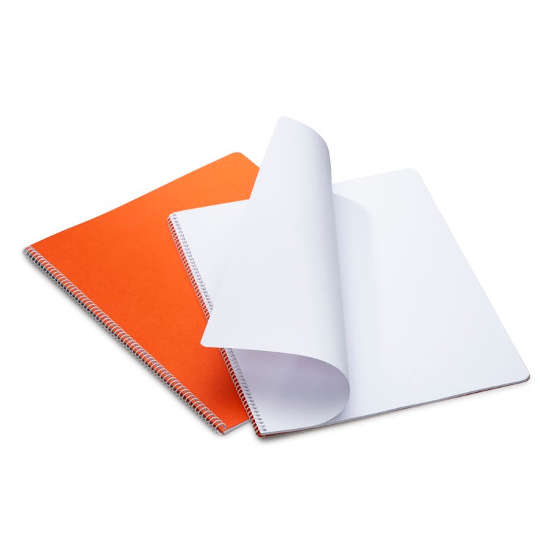 Classic Main Lesson Books 9.45"x12.6" - spiral - portrait - pack of 10 - Red image