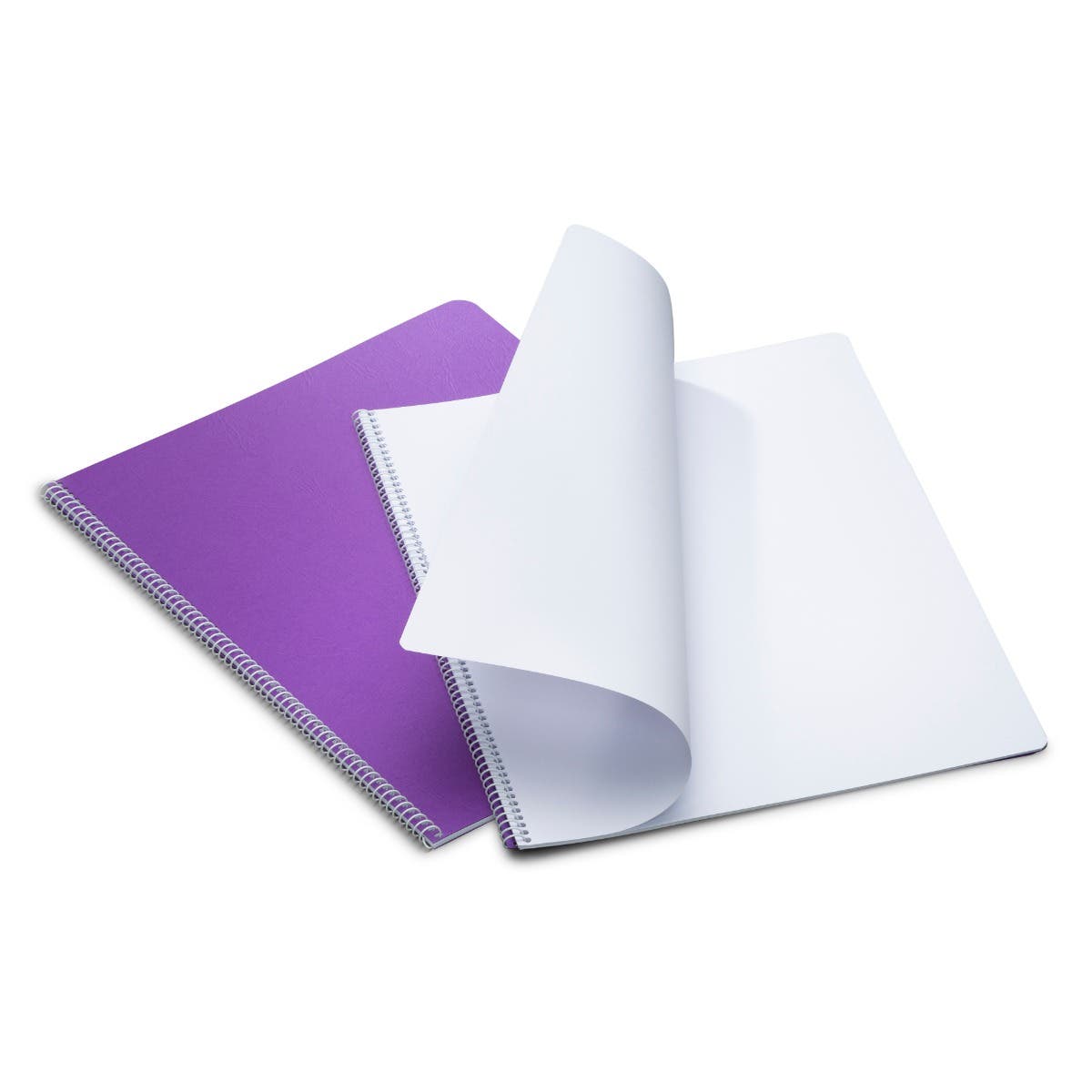 Classic Main Lesson Books 9.45"x12.6" - spiral - portrait - pack of 10 - Purple image