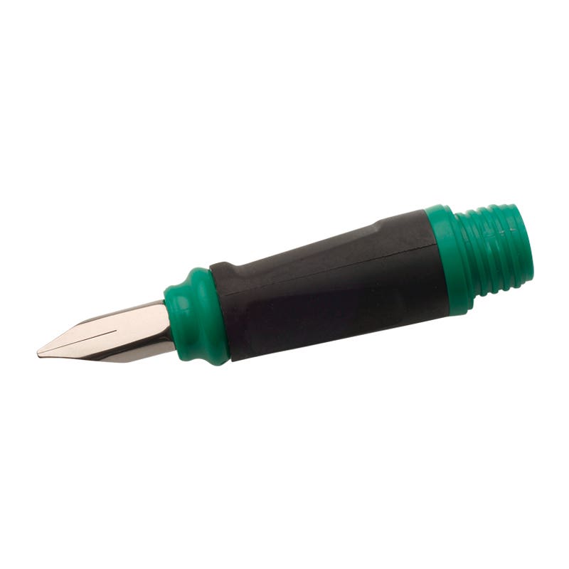 Greenfield Calligraphy Nib - small 1.1 mm - Green image
