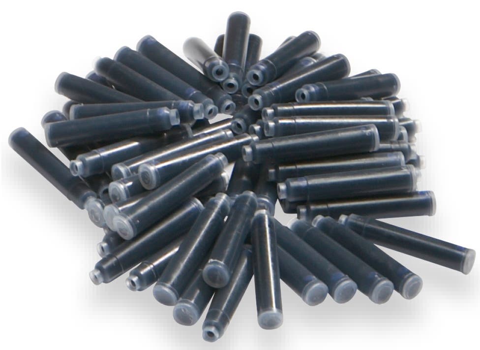 Greenfield Fountain Pen Ink Cartridges - pack of 40 - Blue image