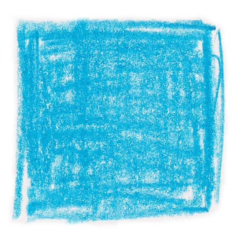 Yorik Hexagonal Color Pencils - box of 12 - Sky Blue image