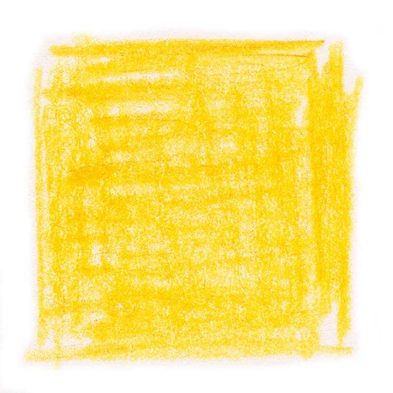 Yorik Triangular Color Pencils - box of 12 - Golden Yellow image