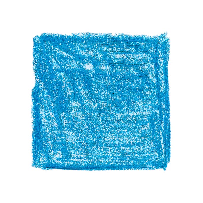 Lyra Super Ferby Triangular Unlacquered Pencils - box of 12 - Peacock Blue image