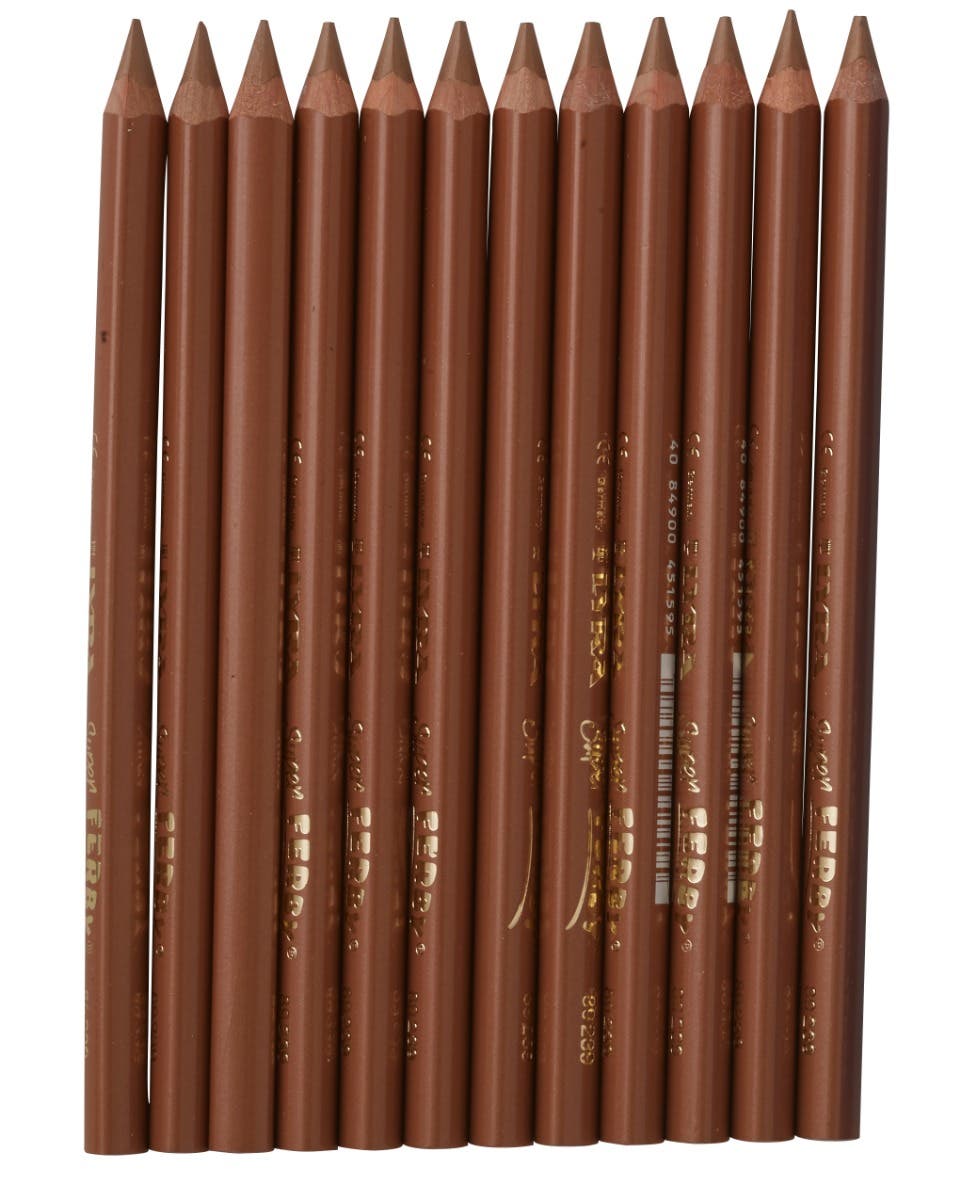 Lyra Super Ferby Triangular Lacquered Pencils - box of 12 - Bronze image