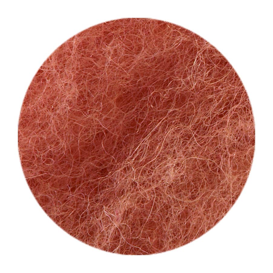 Filges Felting Wool Plant-dyed - 100 g - Salmon image