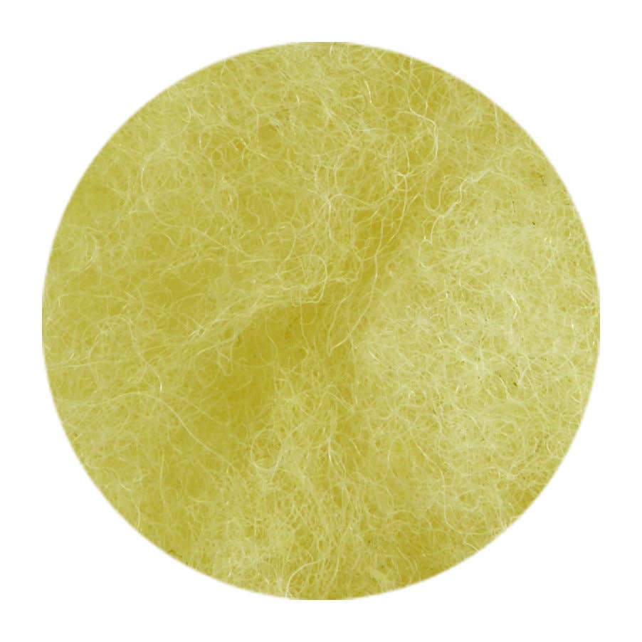 Filges Felting Wool Plant-dyed - 100 g - Lemon Yellow image