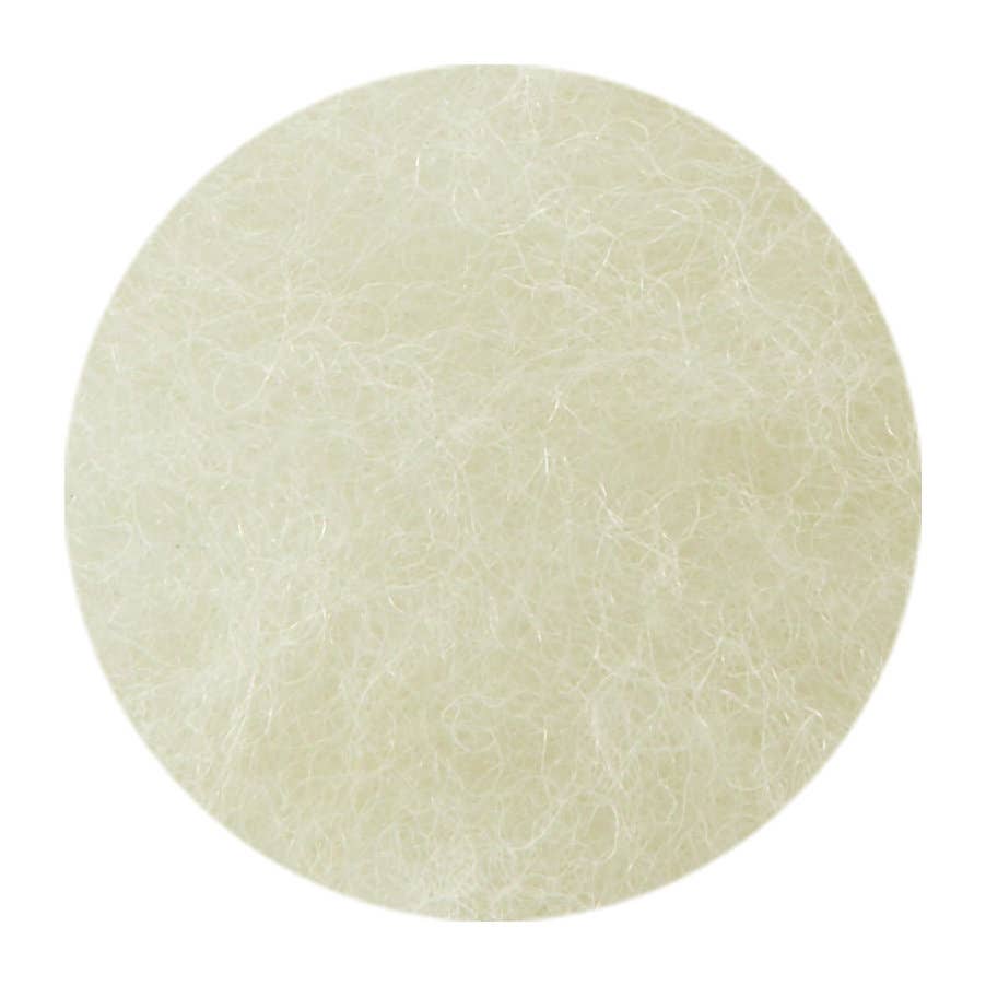 Filges Felting Wool Plant-dyed - 100 g - White image