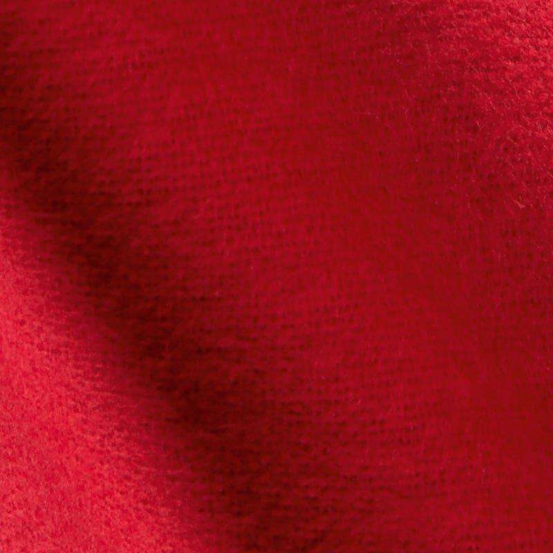 Organic Cotton Flannel 1.4x5.5 yards - Carmine image