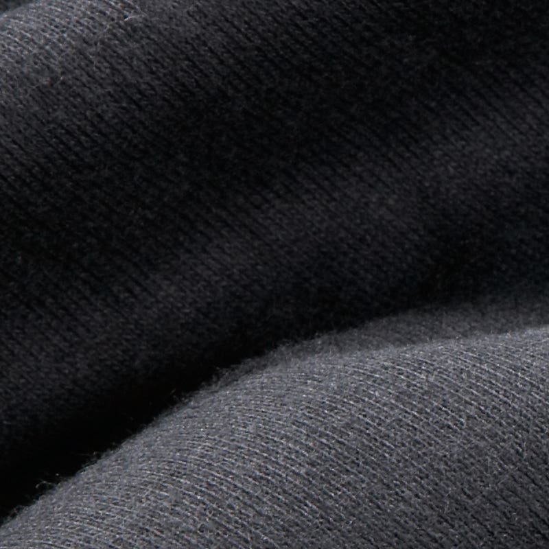 Organic Cotton Tricot 2.5x3.3 feet - Black image