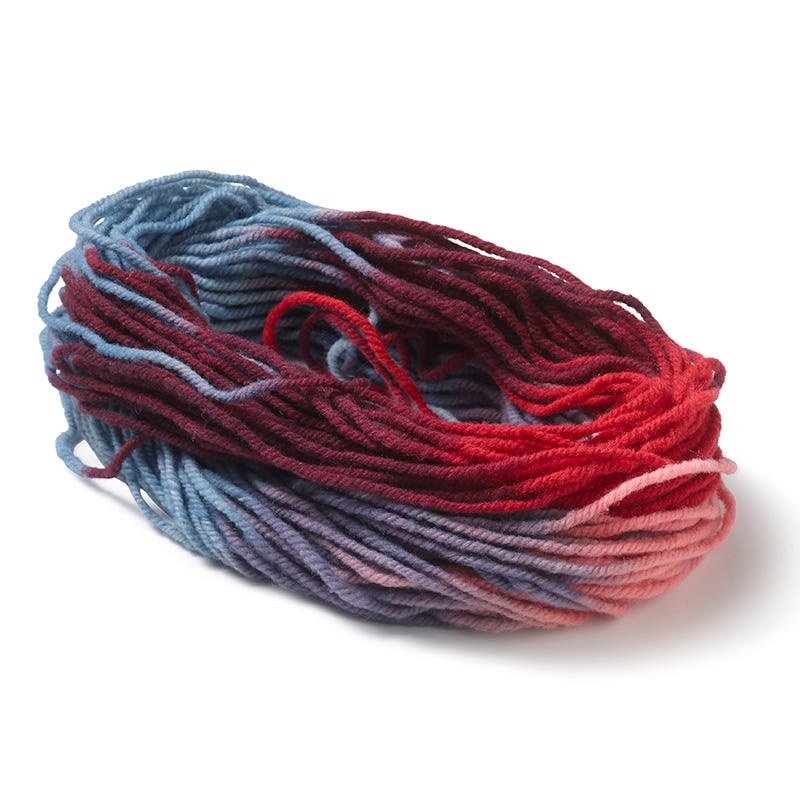 Filges Knitting Wool Bioland 3-Threads Plant-dyed - Red/Pink image