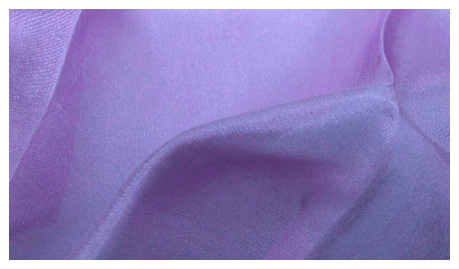 Filges Plant-dyed Hemmed Silk - 1 x 1 yard - Lilac image