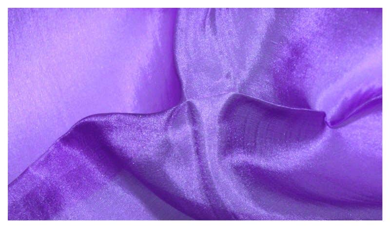 Filges Plant-dyed Hemmed Silk - 1 x 2.2 yards - Purple image