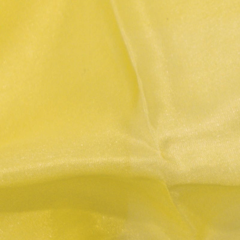 Filges Plant-dyed Unhemmed Light Silk - 1 x 1.1 yards - Lemon Yellow image