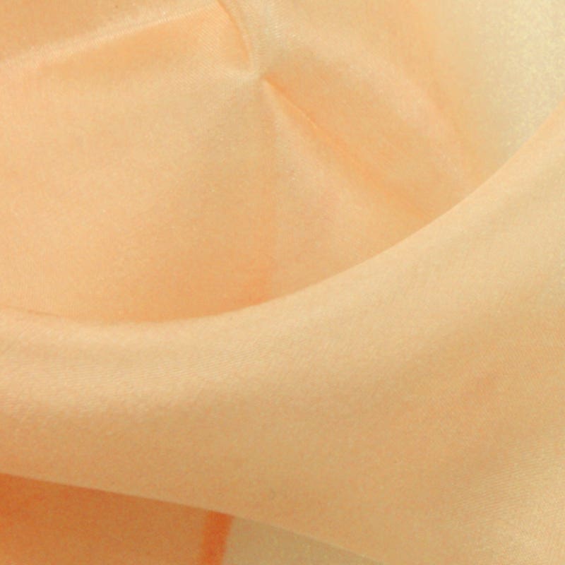 Filges Plant-dyed Unhemmed Light Silk - 1 x 1.1 yards - Apricot image