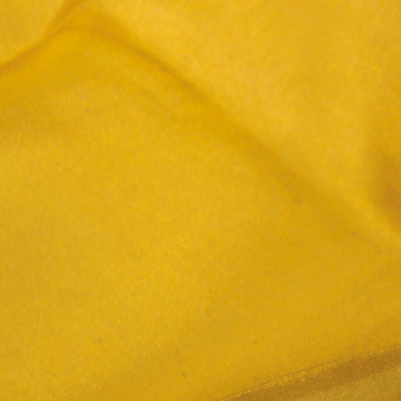 Filges Plant-dyed Unhemmed Light Silk - 1 x 5.5 yards - Gold Yellow image
