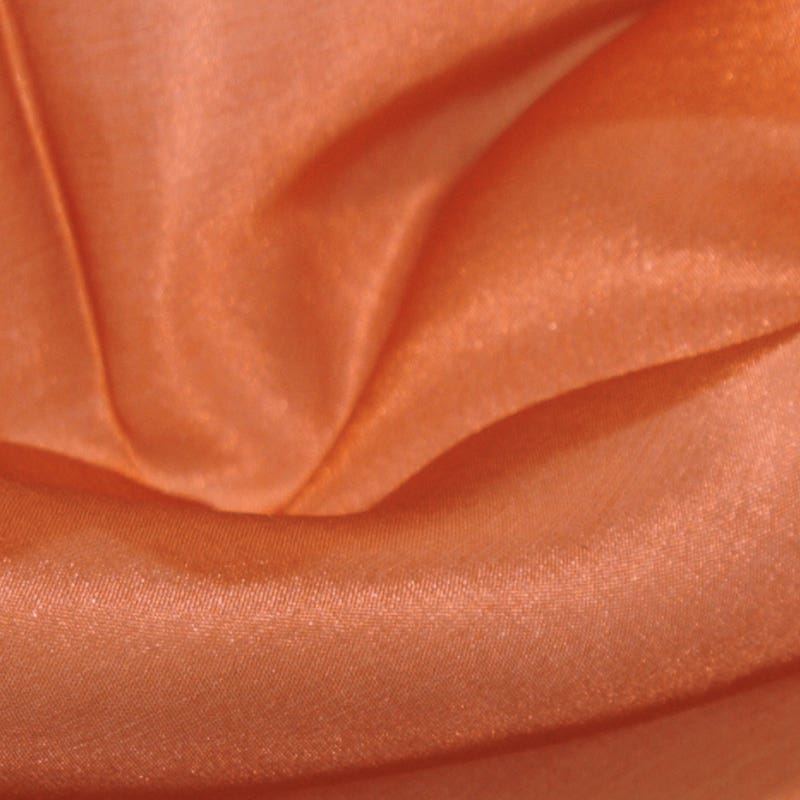 Filges Plant-dyed Unhemmed Light Silk - 1 x 5.5 yards - Autumn Orange image