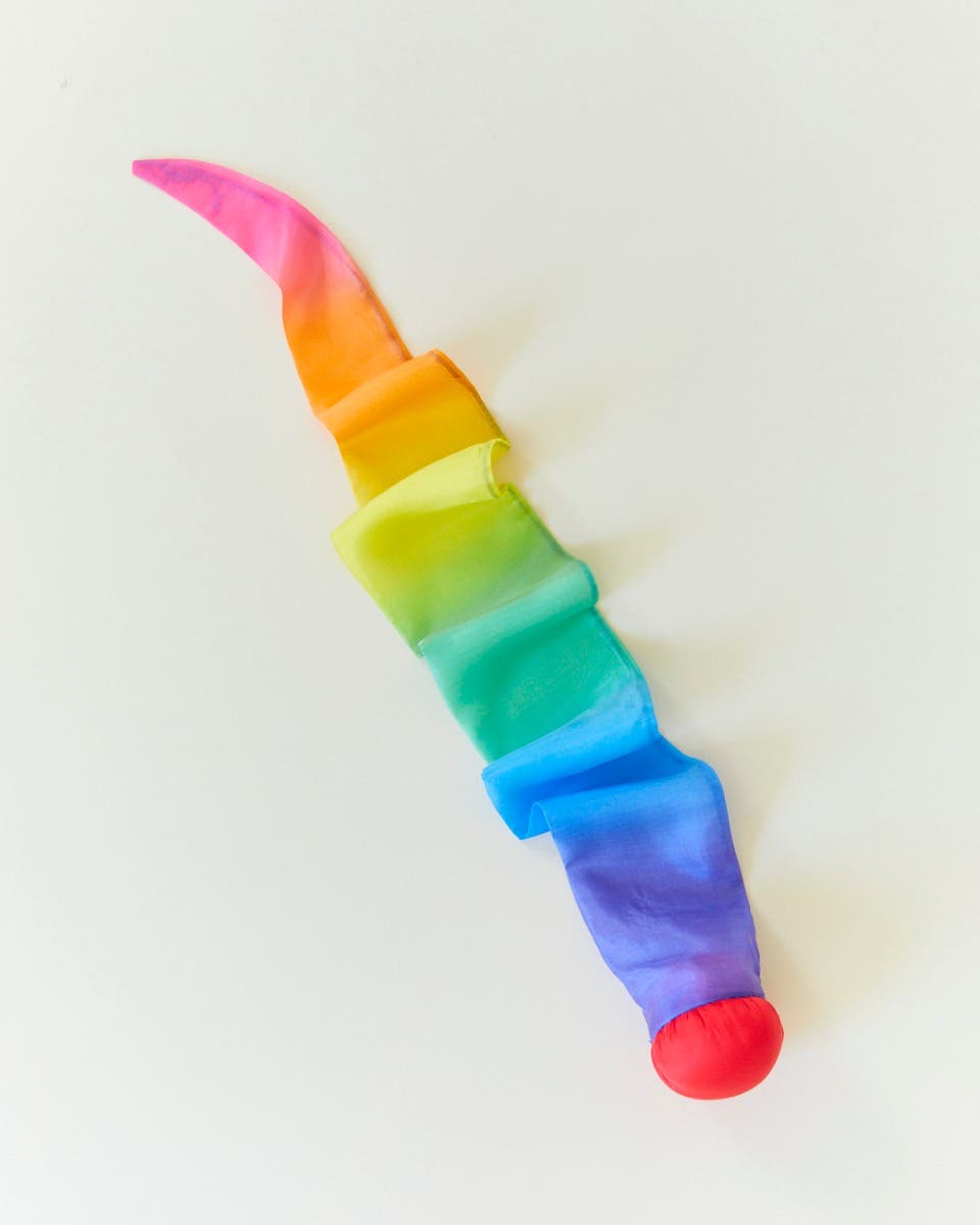 Sarah's Silks Skytail - Rainbow Comet  image