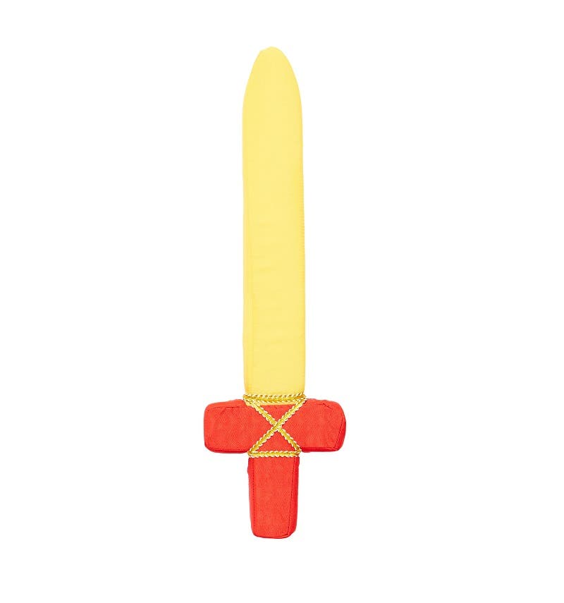 Sarah's Silks Sword -Soft - Red and Yellow  image