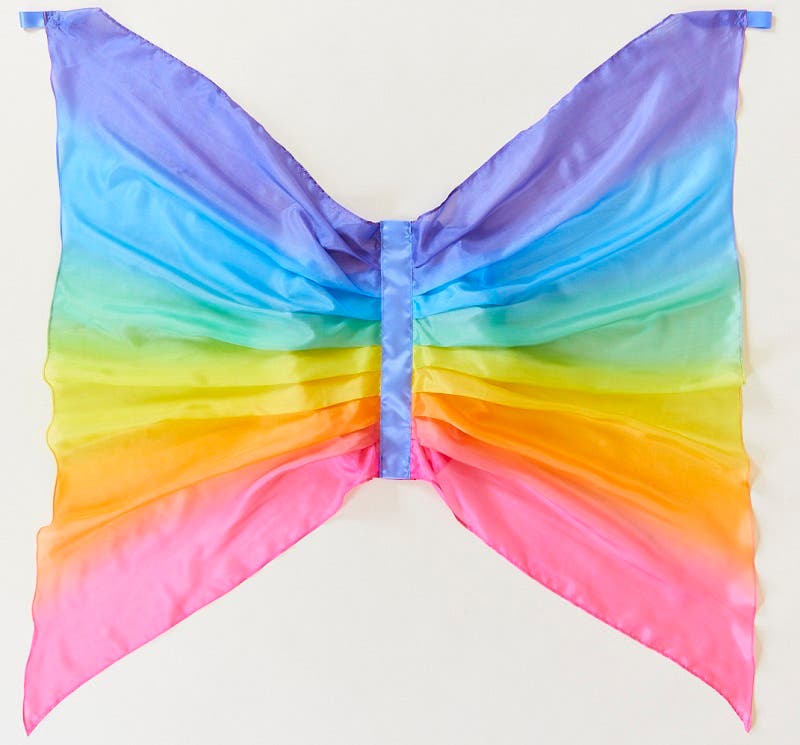 Sarah's Silks Silk Wings - Rainbow  image