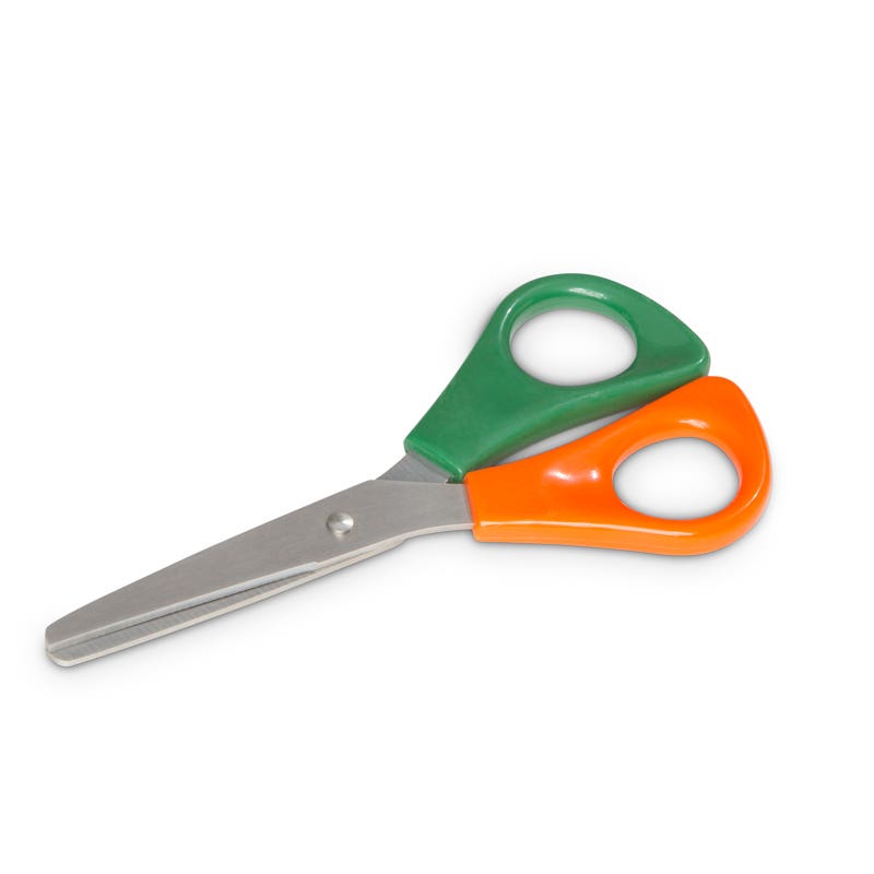 Children's Blunt Tip Scissors Plastic Handle 5.5"- left-handed image