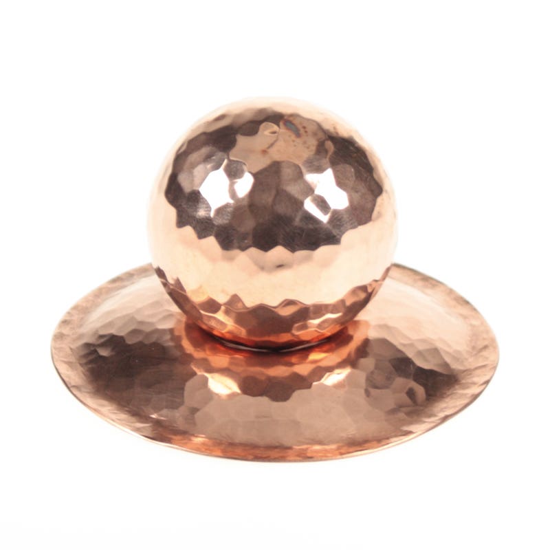 Large Copper Eurythmy Ball Stand Large 3.9" image