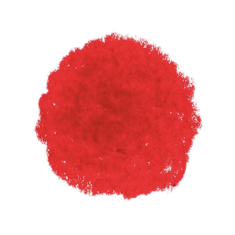 Stockmar Wax Stick Crayons - box of 12 - Vermilion image