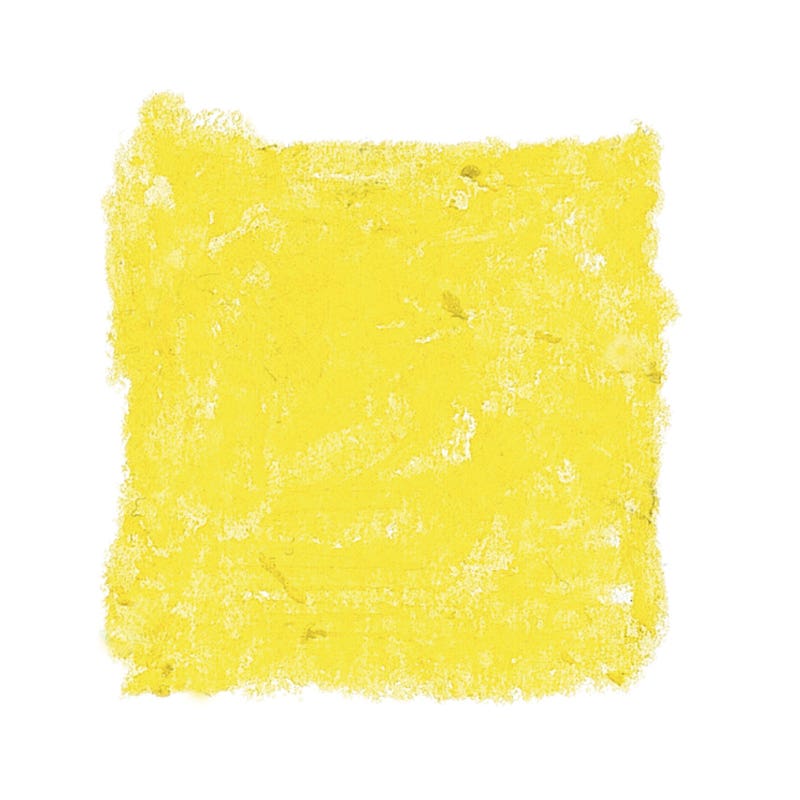 Stockmar Wax Block Crayons - box of 12 - Lemon Yellow image