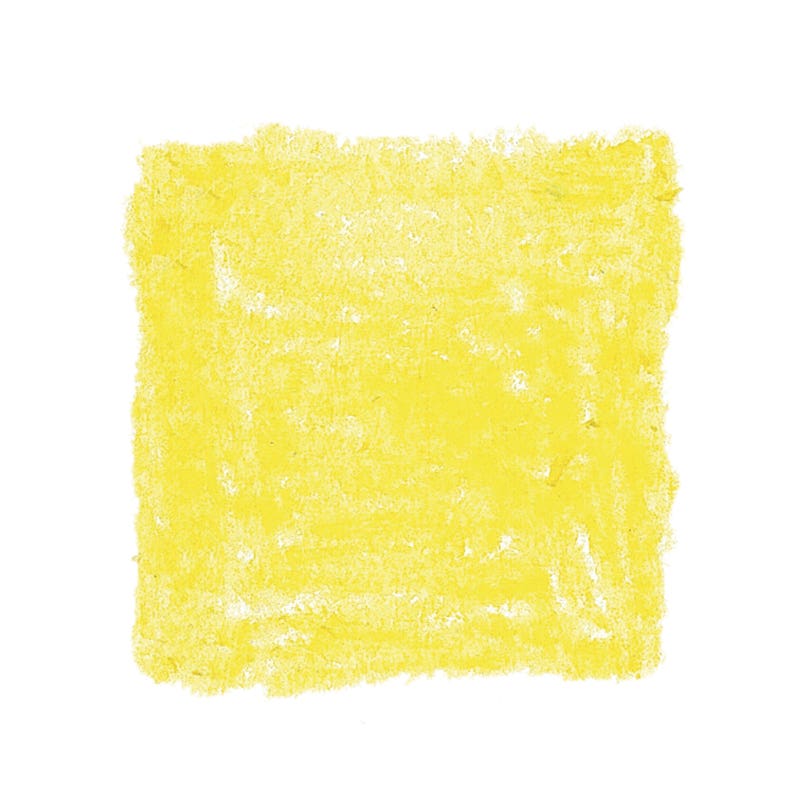 Stockmar Wax Block Crayons - box of 12 - Mid Yellow image
