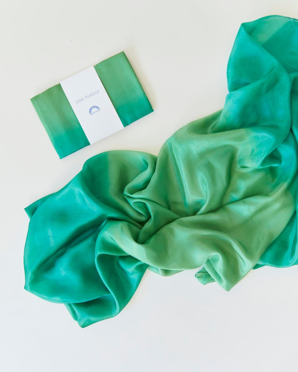 Sarah’s Silks Playsilks 70 x 35 inches - forest image