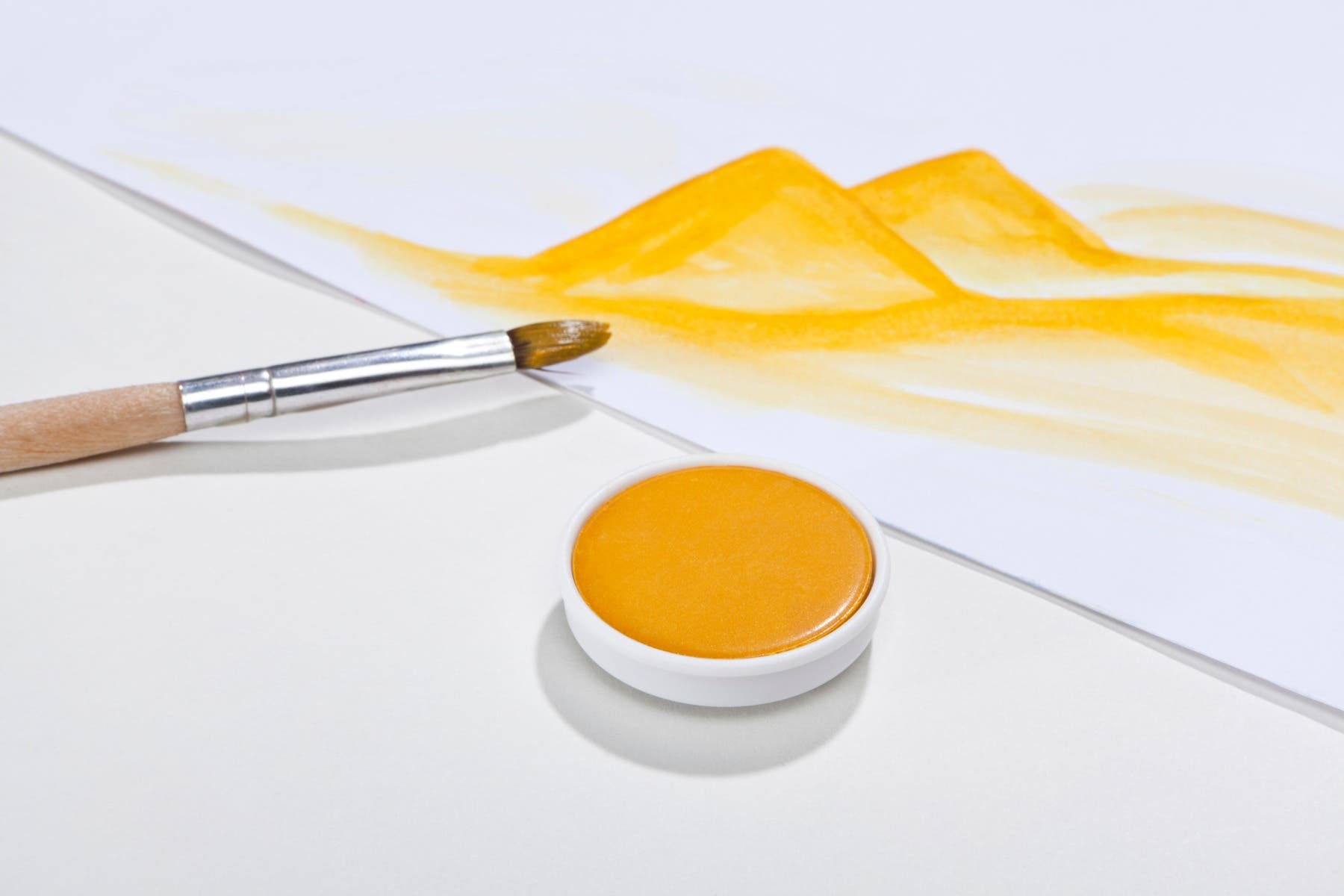 Stockmar Opaque Colours - Replacement Color - 10 pack - Gold Yellow image