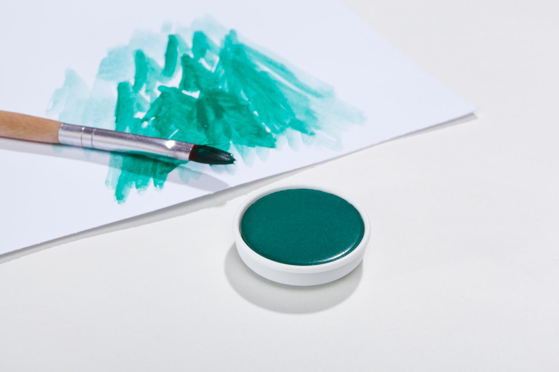Stockmar Opaque Colours - Replacement Color - 10 pack - Blue Green image