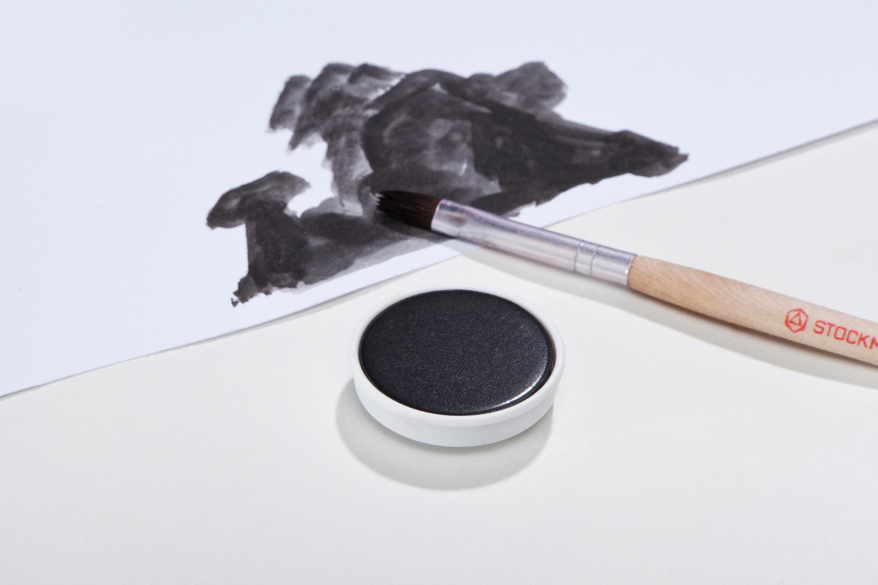 Stockmar Opaque Colours - Replacement Color - 10 pack - Black image