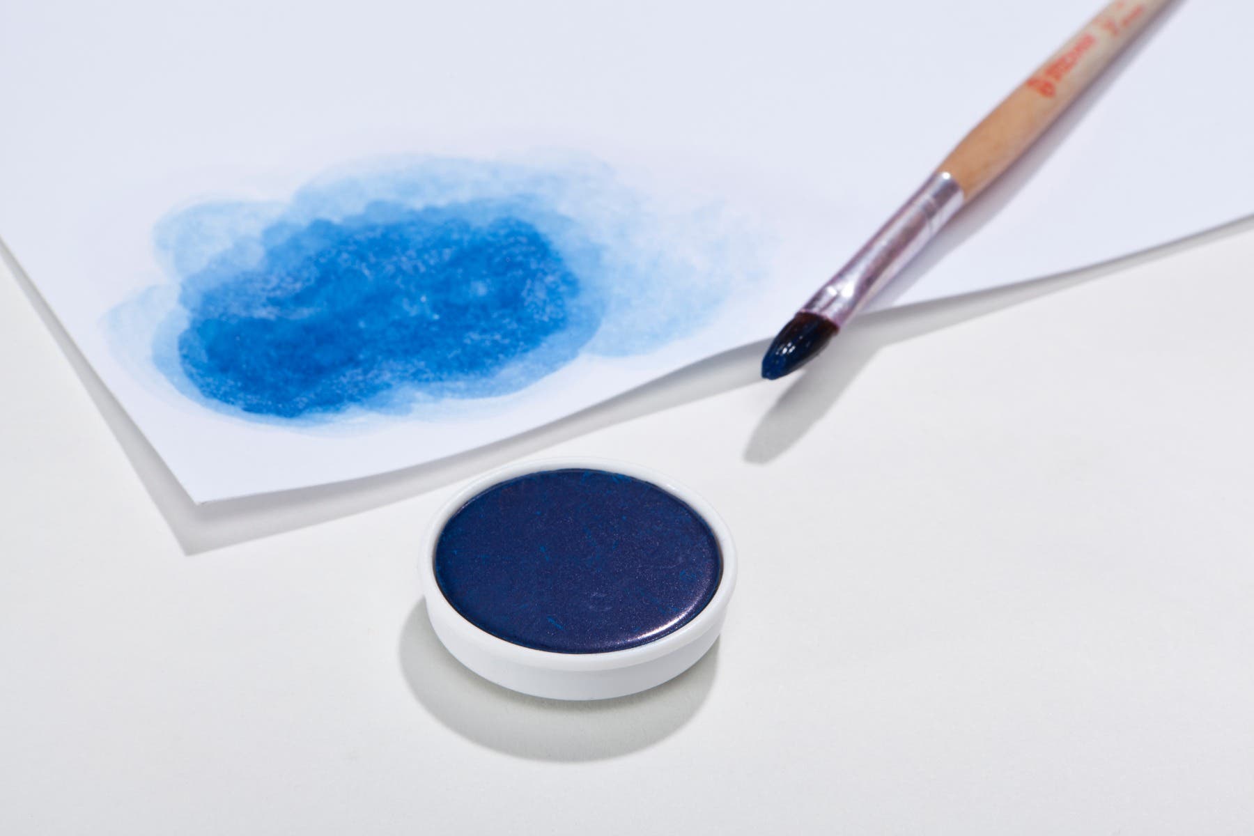 Stockmar Opaque Colours - Replacement Color - 10 pack - Prussian Blue image