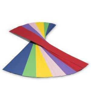 Crown Cardboard 25.6"x2.5" - 280 g heavy weight - 6 assorted colors
