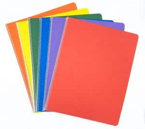 Main Lesson Books 11"x14" - spiral - portrait - pack of 10