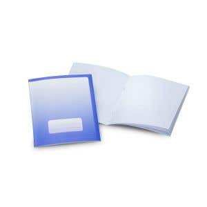 Exercise Books Small 6.3"x8.3" - medium square graph paper- pack of 25 - Blue