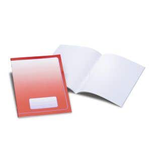 Exercise Books Large - college ruled- pack of 25 - Red