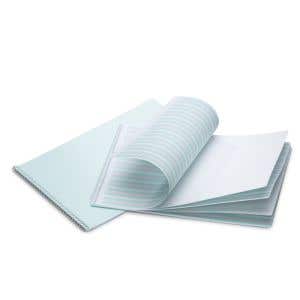 Handwriting Practice Books - 6-6-6 lines - spiral - pack of 10 - Mint Green