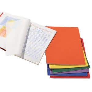 Classic Main Lesson Book 9.45"x12.6" - staple - portrait - w/onion skin - pack of 10