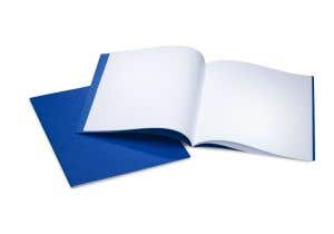 Large Main Lesson Books 12.6"x15" - staple - portrait - pack of 10