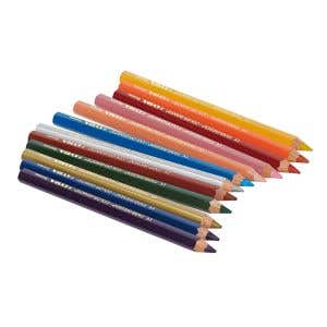 Lyra Color Giants Lacquered Pencils - Cardboard box - 12 assorted colors