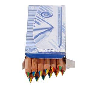 Lyra Color Giants 4-Color Hexagonal Pencils - box of 12