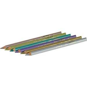 Lyra Super Ferby Lacquered Triangular Pencils - 6 assorted metallic colors