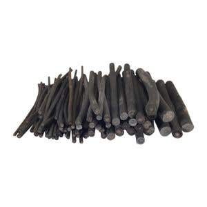 Natural Charcoal Ø 0.31" - 0.35" - 30 pieces