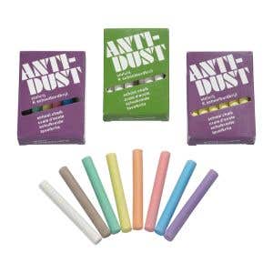 Blackboard Chalk Anti-dust - 12 pieces - Yellow